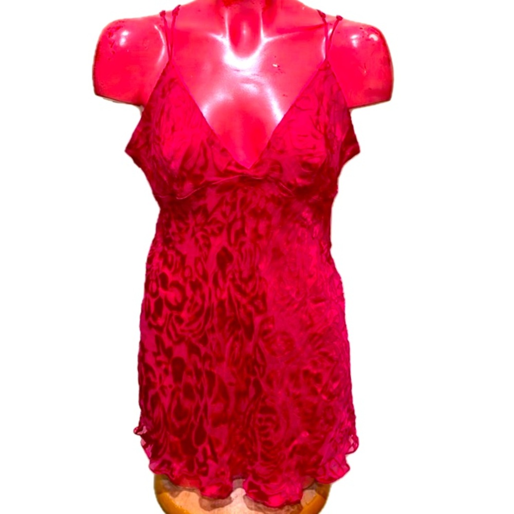 Vintage Victoria’s Secret Floral Silk Slip Dress Nightie
